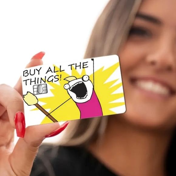 Other - 🌟FUNNY VINYL CREDIT CARD STICKER
